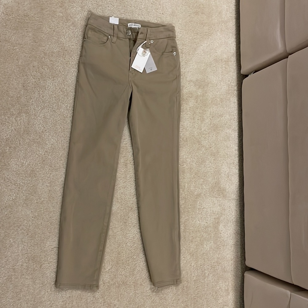 Good American Tan Jeans.